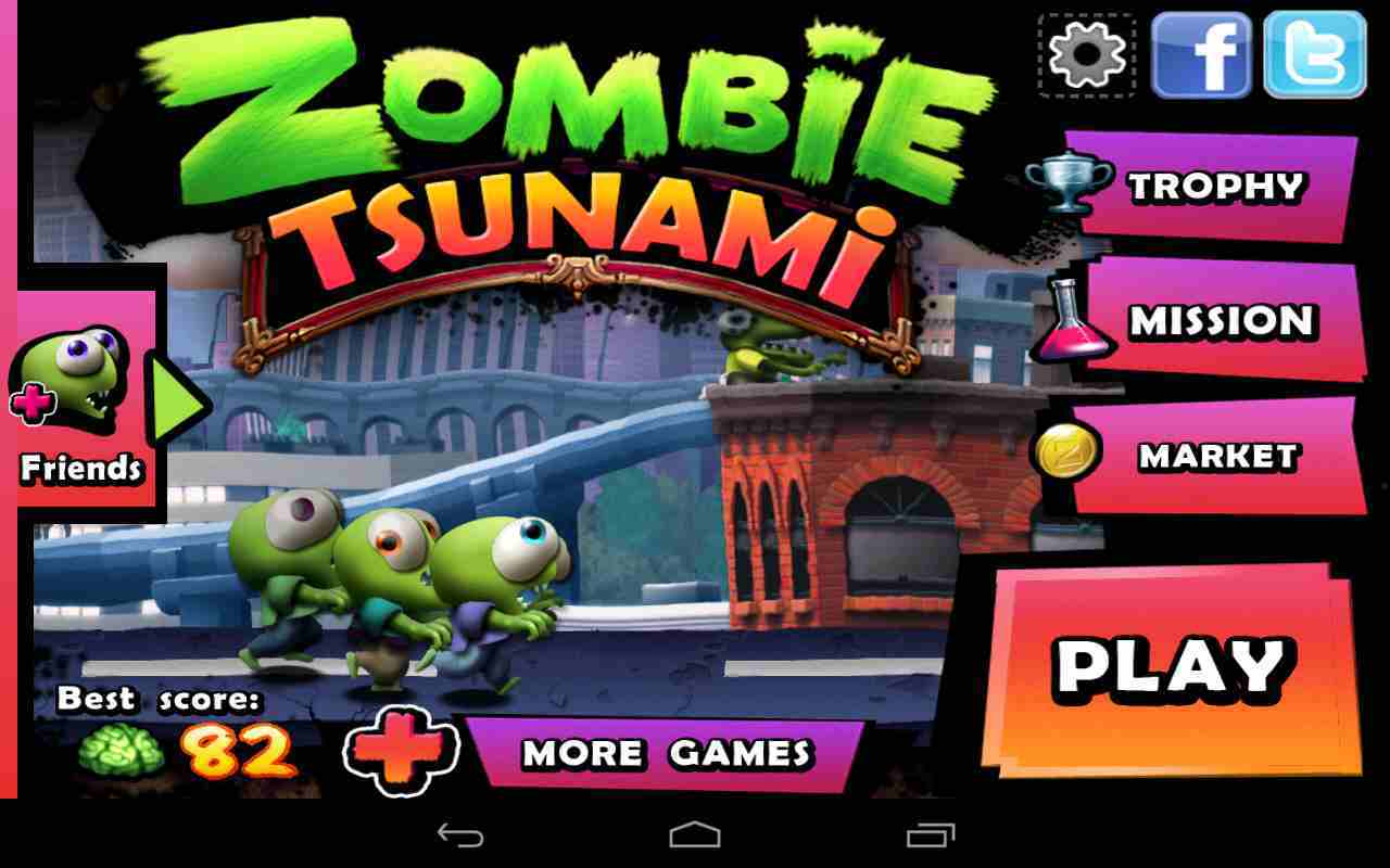 game Zombie Tsunami mod hack