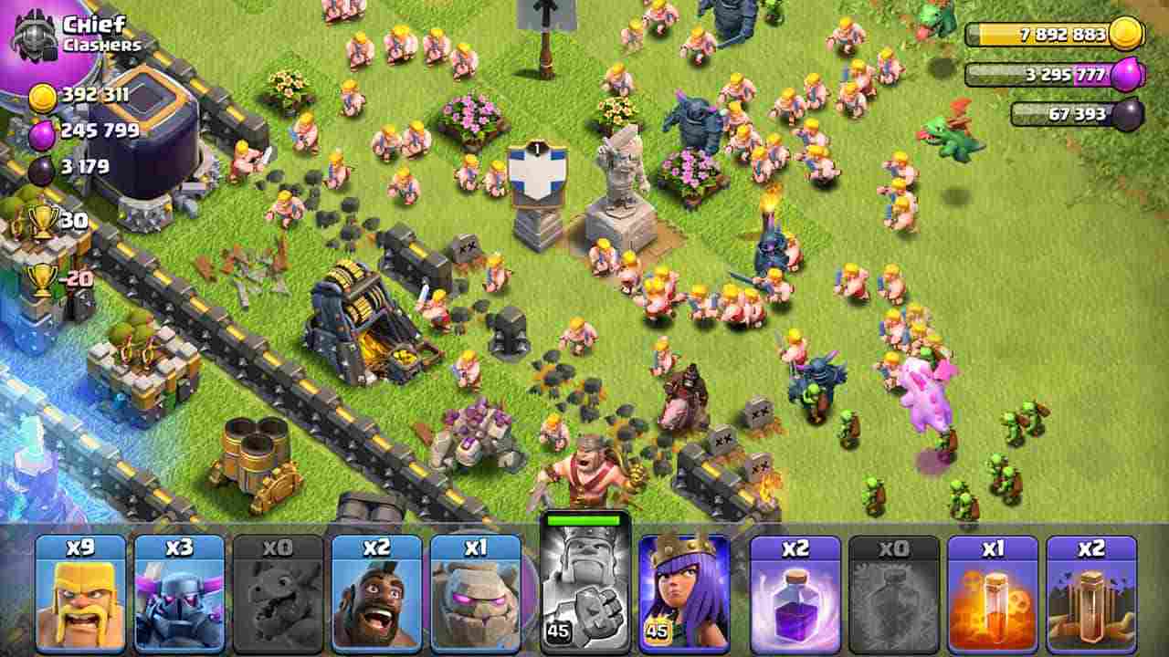 download game Clash of Clans mod apk