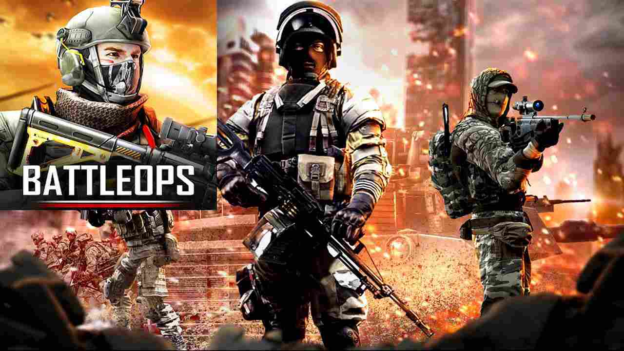 BattleOps 1.4.23 MOD Menu VIP, Lots of Money gems diamond ammo, Dumb bot APK