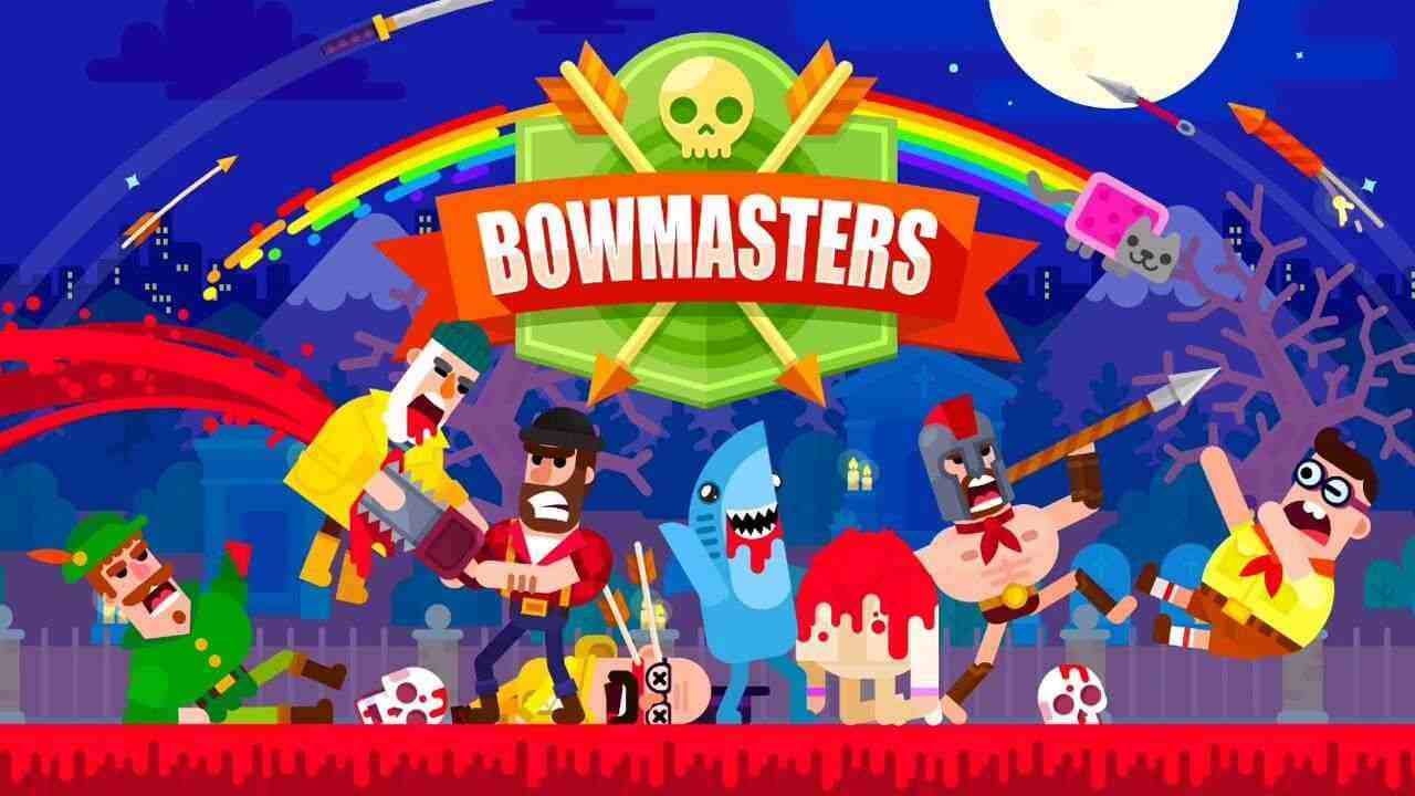 Tải Bowmasters 6.1.1 MOD Menu VIP, Rất Nhiều Tiền, Full Kim Cương, Premium, Không Chết, OneHit APK