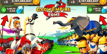 Grow Empire 1.44.2 MOD Menu VIP, Lots of Money diamond gems and xp, max level, onehit APK image