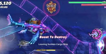 Hungry Shark World Hack 6.2.6 MOD Menu VIP, Money, Giant Fish, Drone Views APK image