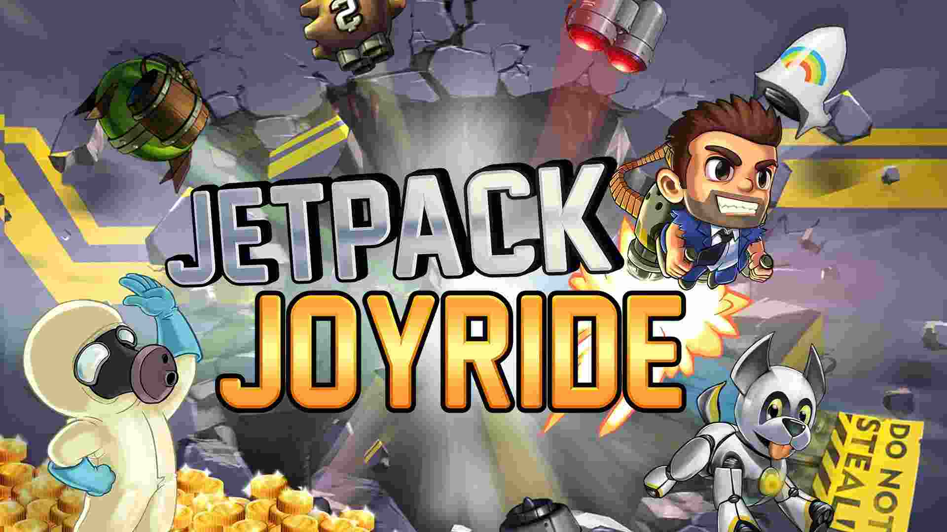 Jetpack Joyride 1.93.4 MOD Menu VIP, Không Chết, Rất Nhiều Tiền, Mở khóa tất cả APK