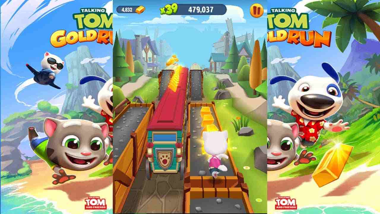 Talking Tom Gold Run mod apk