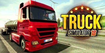 Tải Truck Simulator 2018 Europe 1.3.6 MOD Rất Nhiều Tiền, Đã Mở Khóa Full XE, Không QC APK image