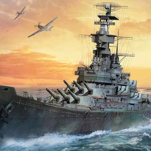 Warship Battle 3.8.7 MOD Lots of Money, Full gold APK icon