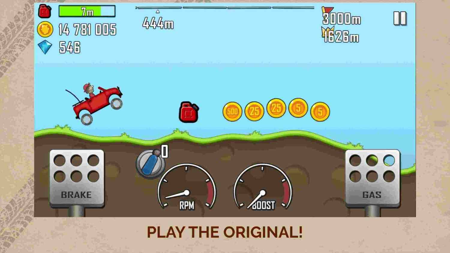 game Hill Climb Racing mod hack