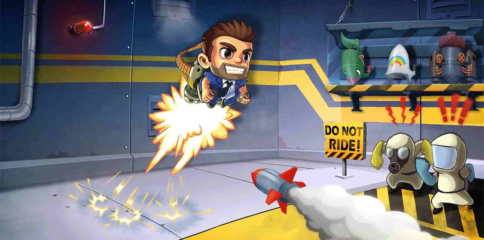 game Jetpack Joyride mod hack