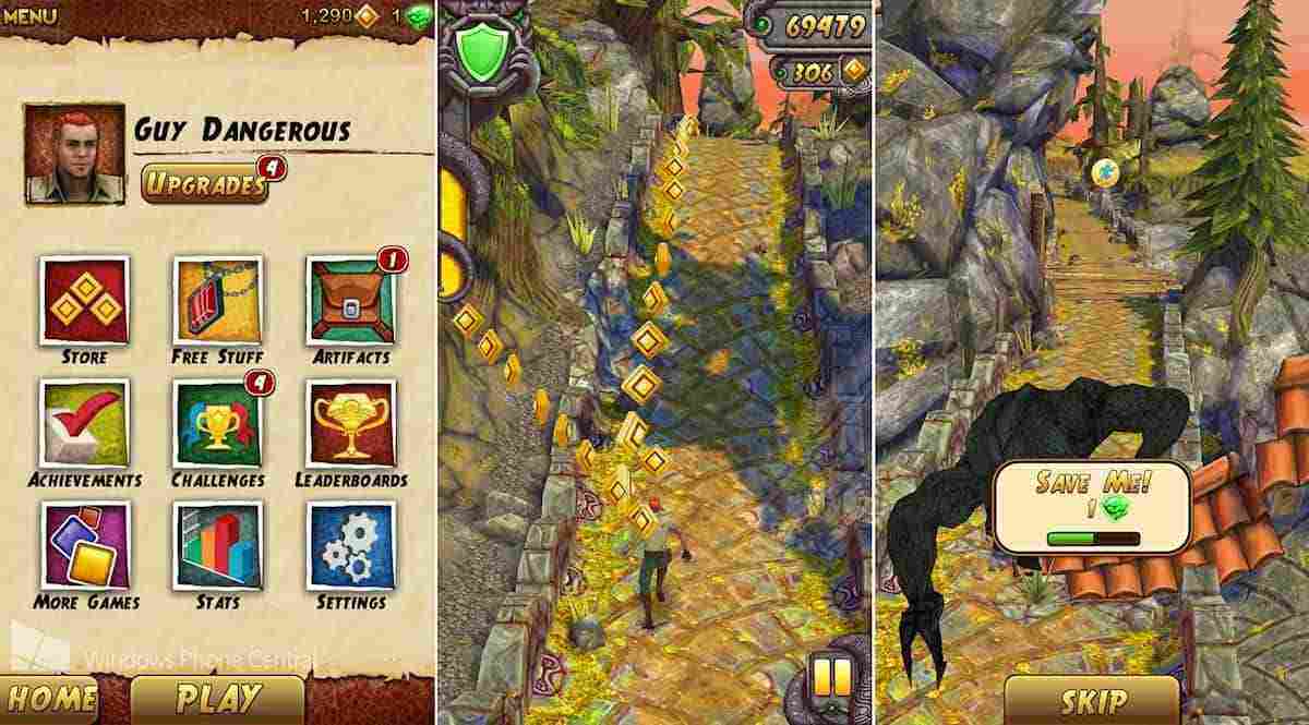 game Temple Run 2 mod hack