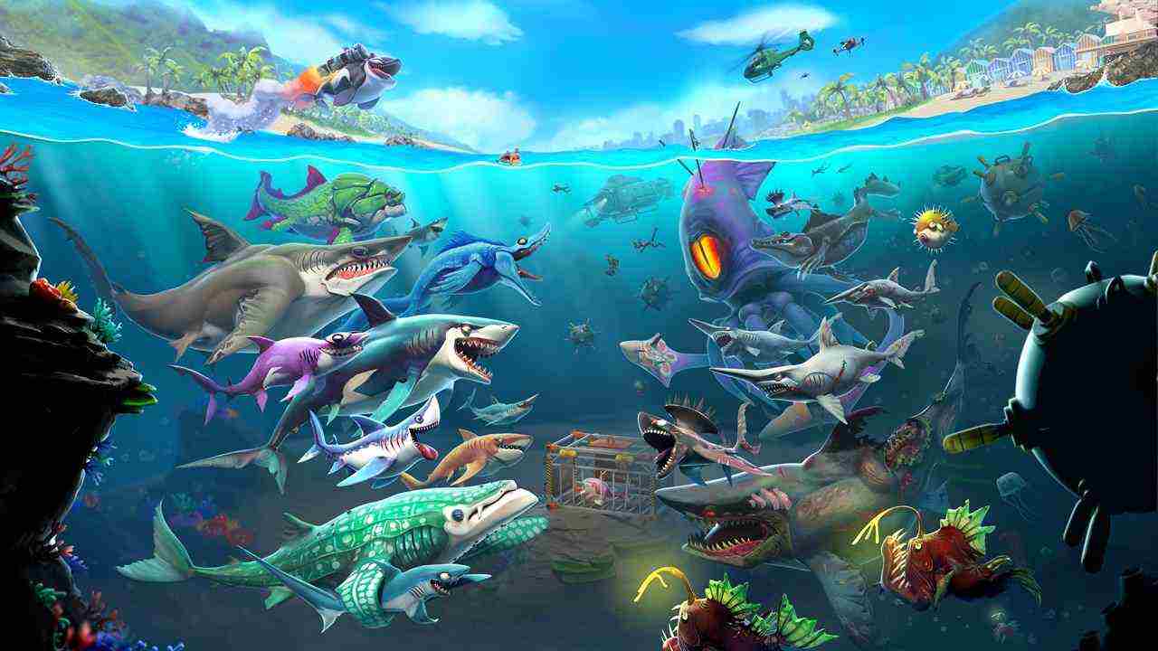 hungry shark world mod apk