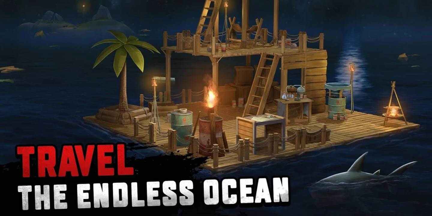 Raft Survival mod apk