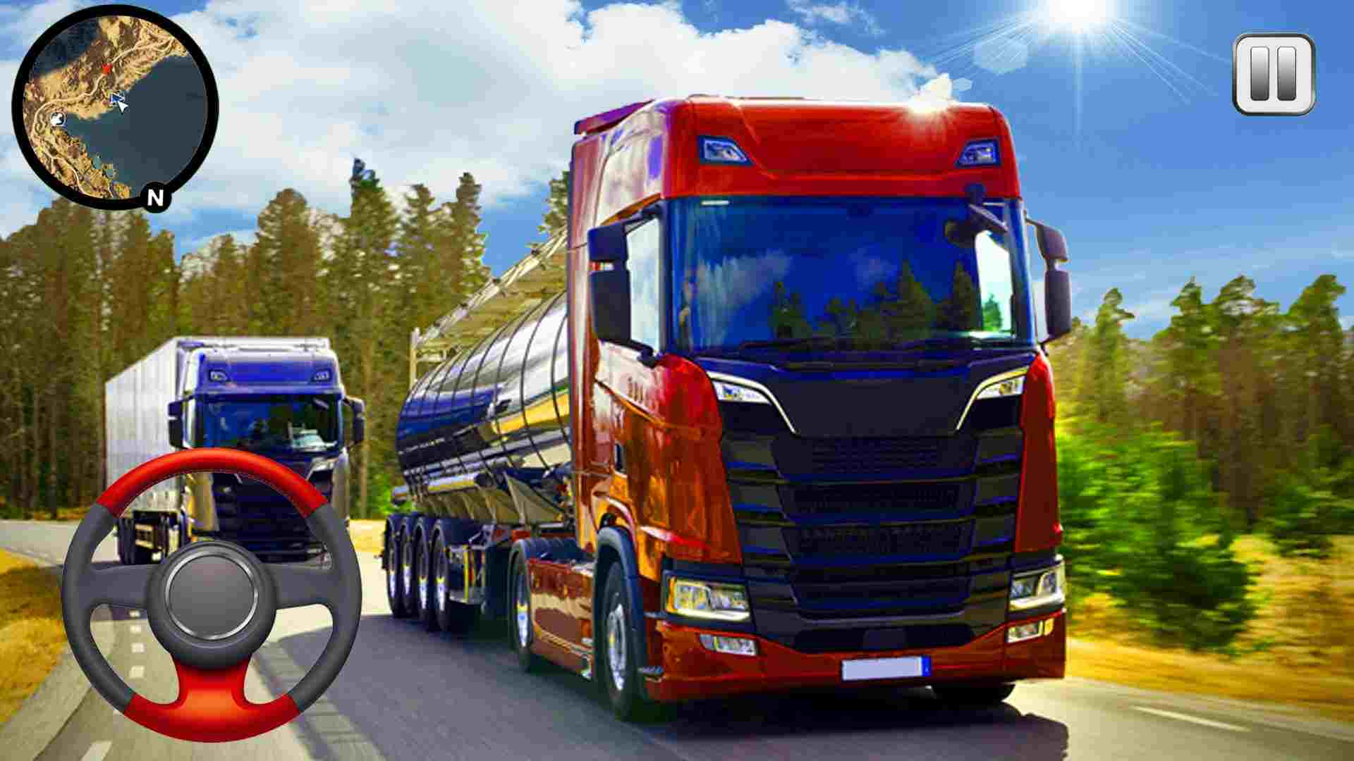 download game Truck Simulator 2018 Europe mod apk