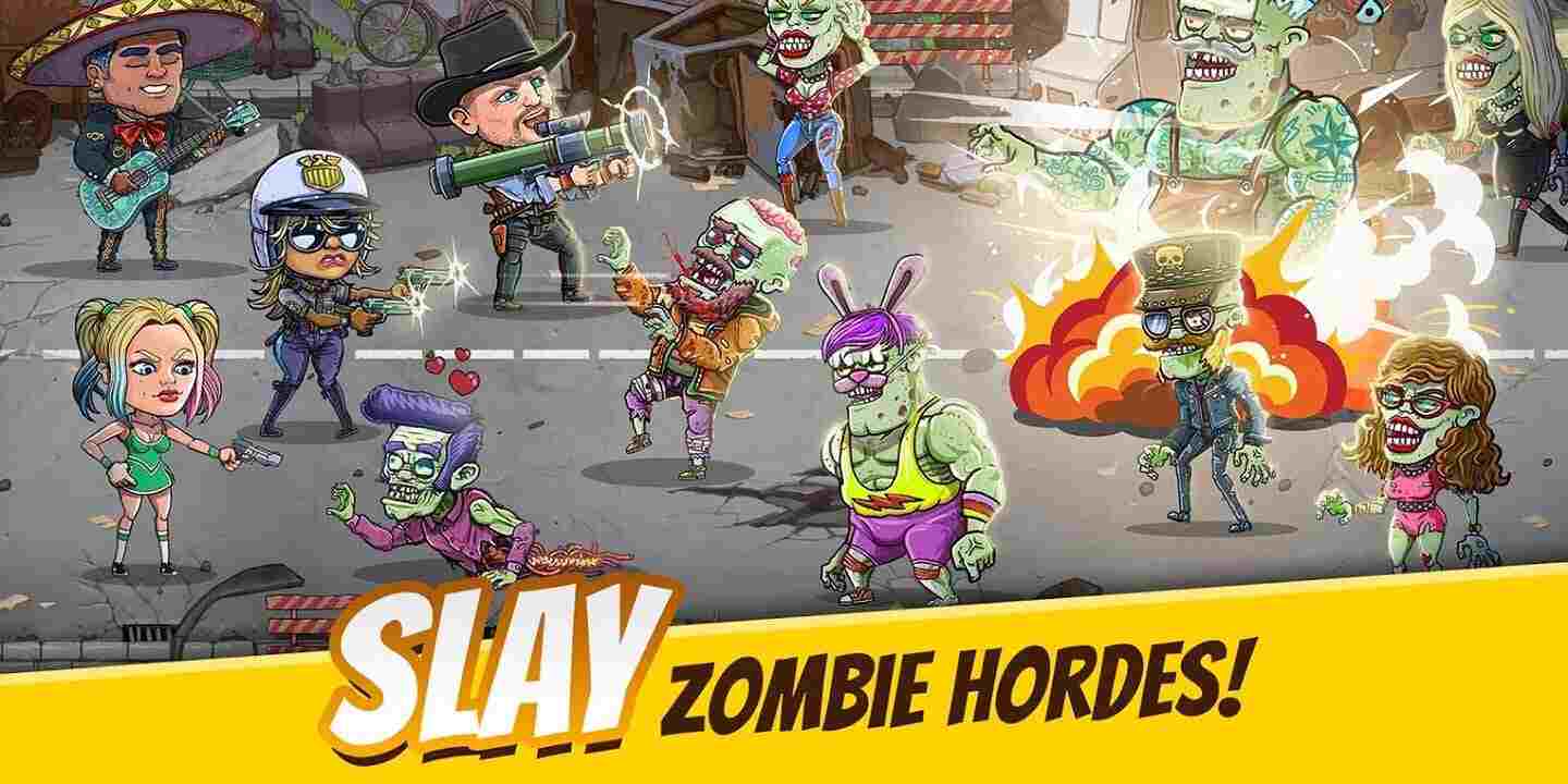 download game Zombieland AFK Survival mod apk