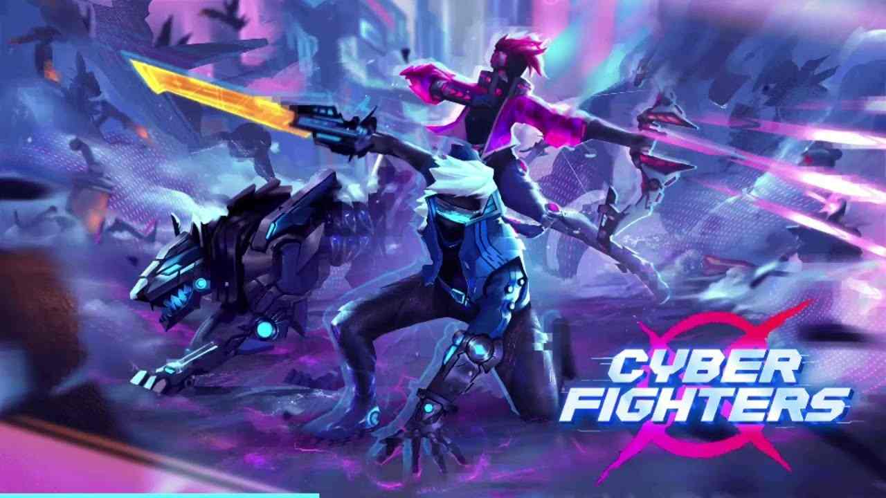 Cyber Fighters 1.12.12 MOD Menu VIP, Lots of Money gems, unlocked all characters, max level APK