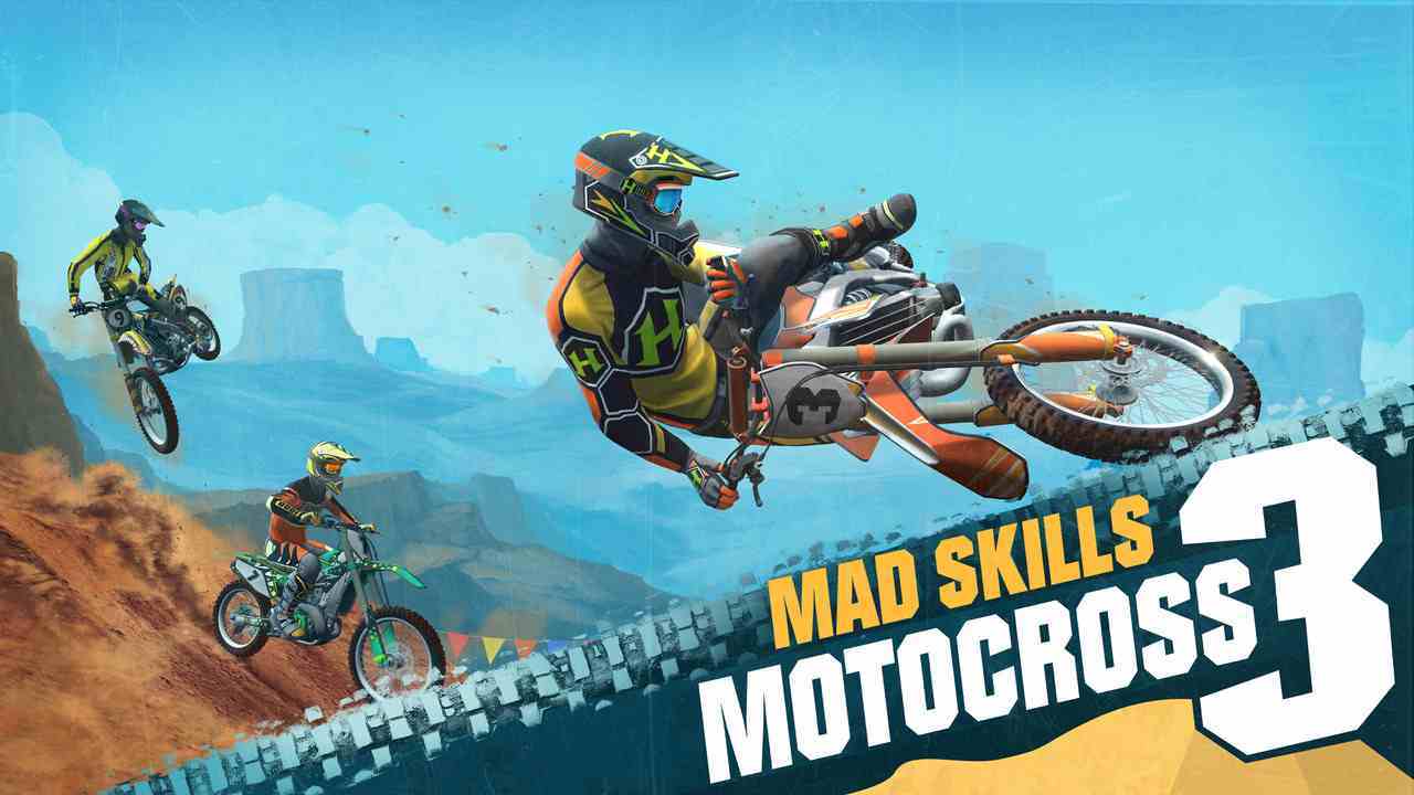 Mad Skills Motocross 3 APK 3.6.0 Menu VIP, Rất Nhiều Tiền, Full Vàng, Mở khóa tất cả XE