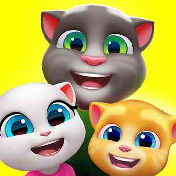 My Talking Tom Friends 3.7.0.12142  Menu, Rất Nhiều Tiền, Full Kim Cương