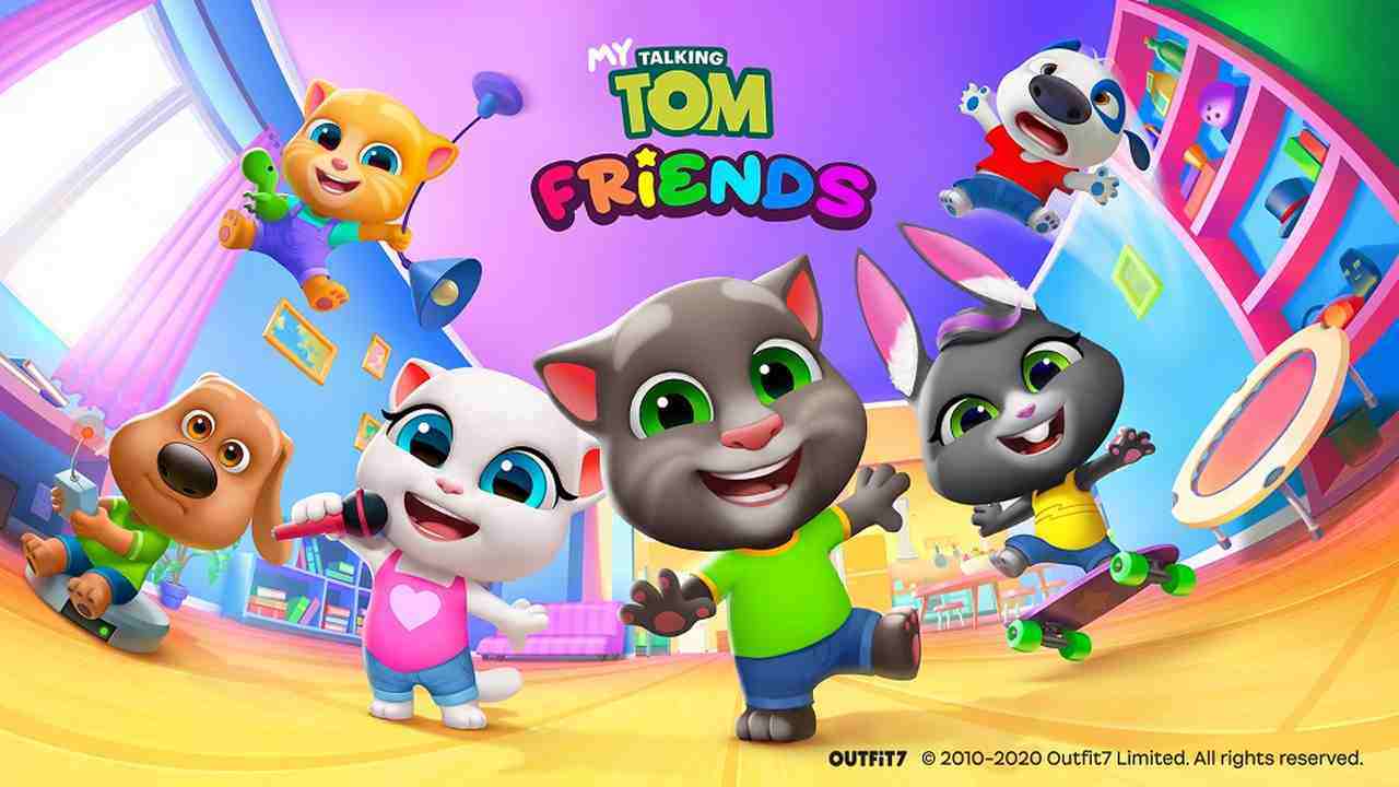 My Talking Tom Friends 3.7.0.12142 MOD Menu VIP, Rất Nhiều Tiền, Full Kim Cương APK