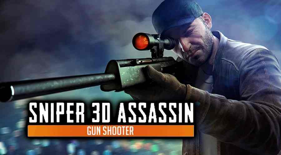 Tải Sniper 3D Assassin 4.51.0 MOD Menu VIP, Tiền, Mở Khóa Súng, Rank x9999, Zoom 50x APK