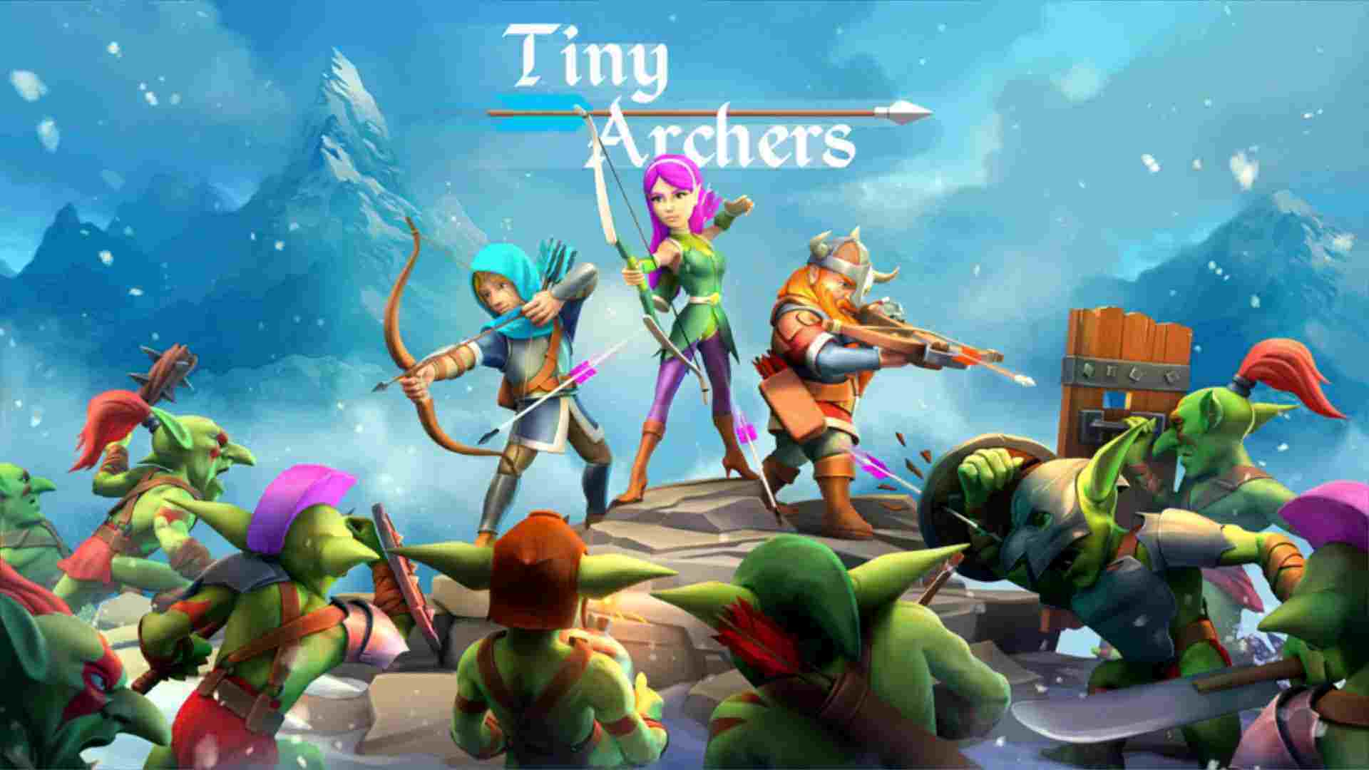 Tiny Archers 1.42.05.00302 MOD VIP, Rất Nhiều Tiền, Full Kim Cương APK