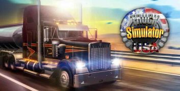 Truck Simulator USA 10.0.3 MOD Lots of Money Gold, Unlocked Cars APK image