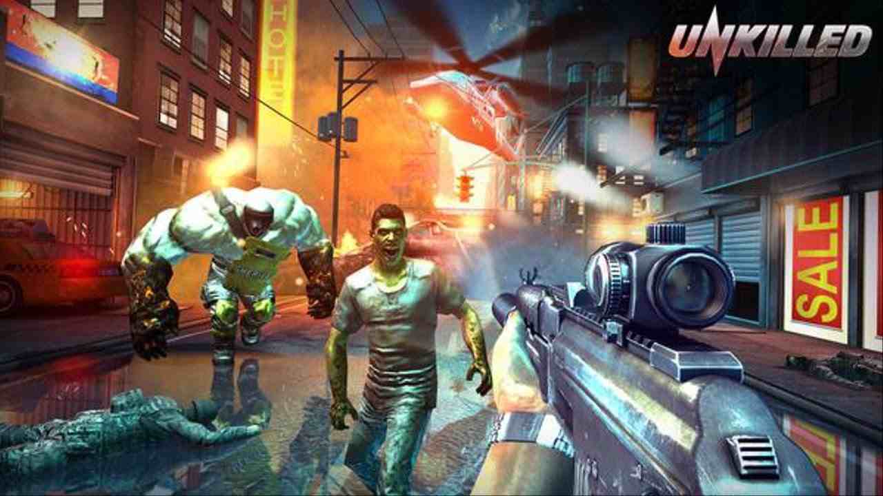 Tải UNKILLED 2.3.4 MOD Menu VIP, Full Tiền, Vàng, Nhiều Đạn, Gadget, Sát Thương, Không Bị Hạ Gục APK