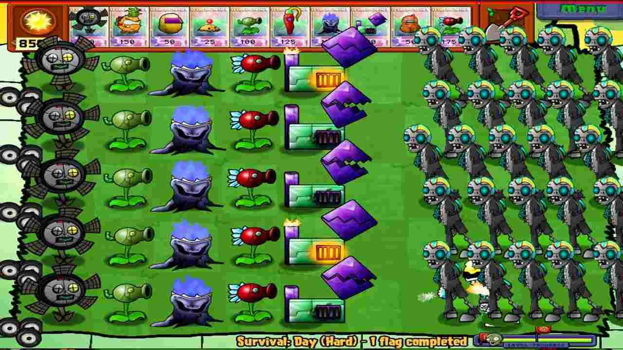 game Plants vs Zombies mod hack