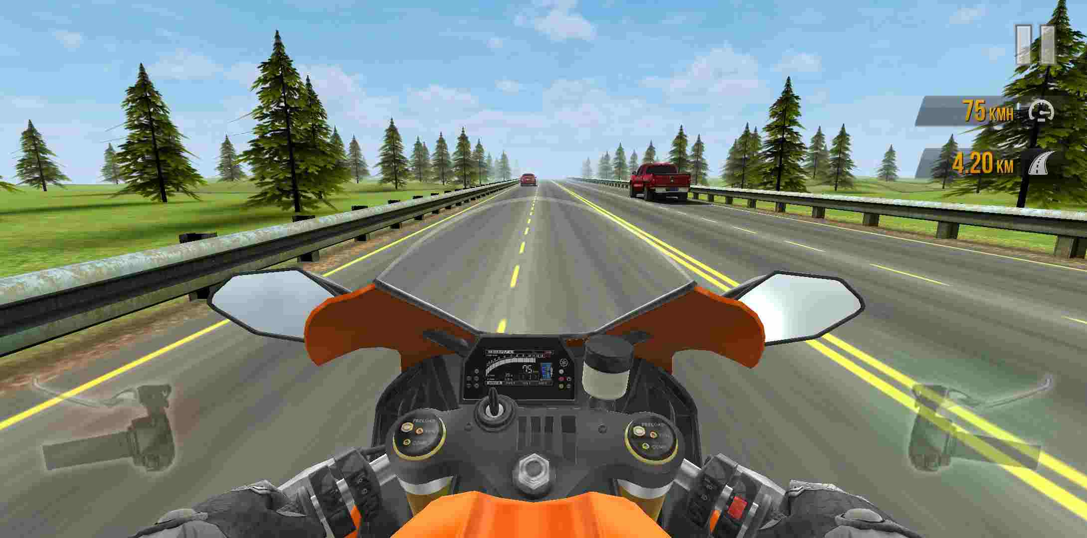 game Traffic Rider mod hack