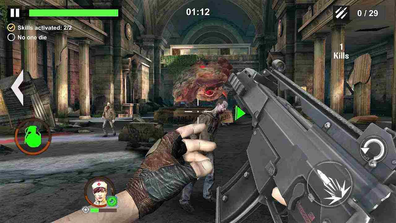 tai game DEAD WARFARE Zombie mod apk