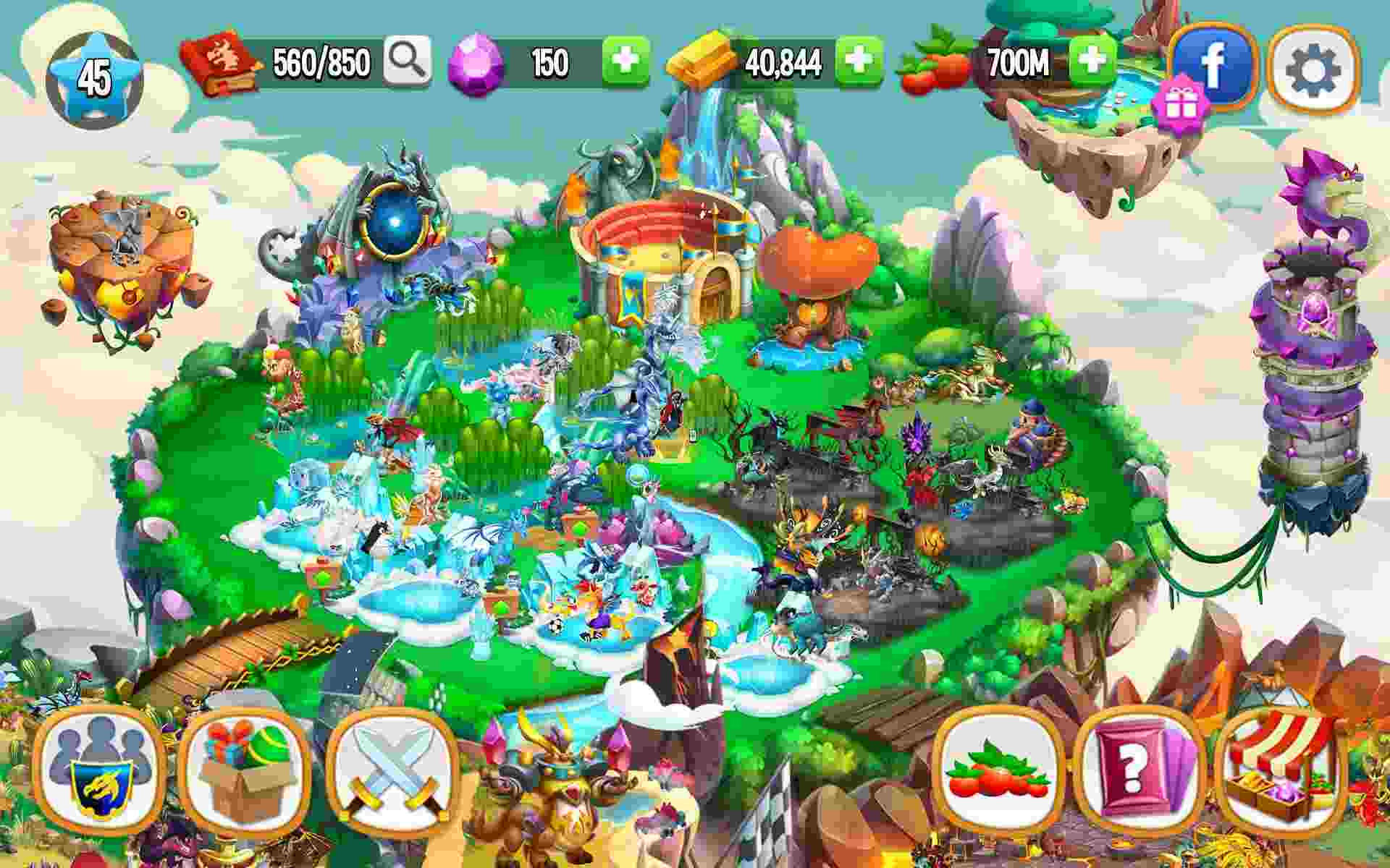 tai game Dragon City Mobile mod apk