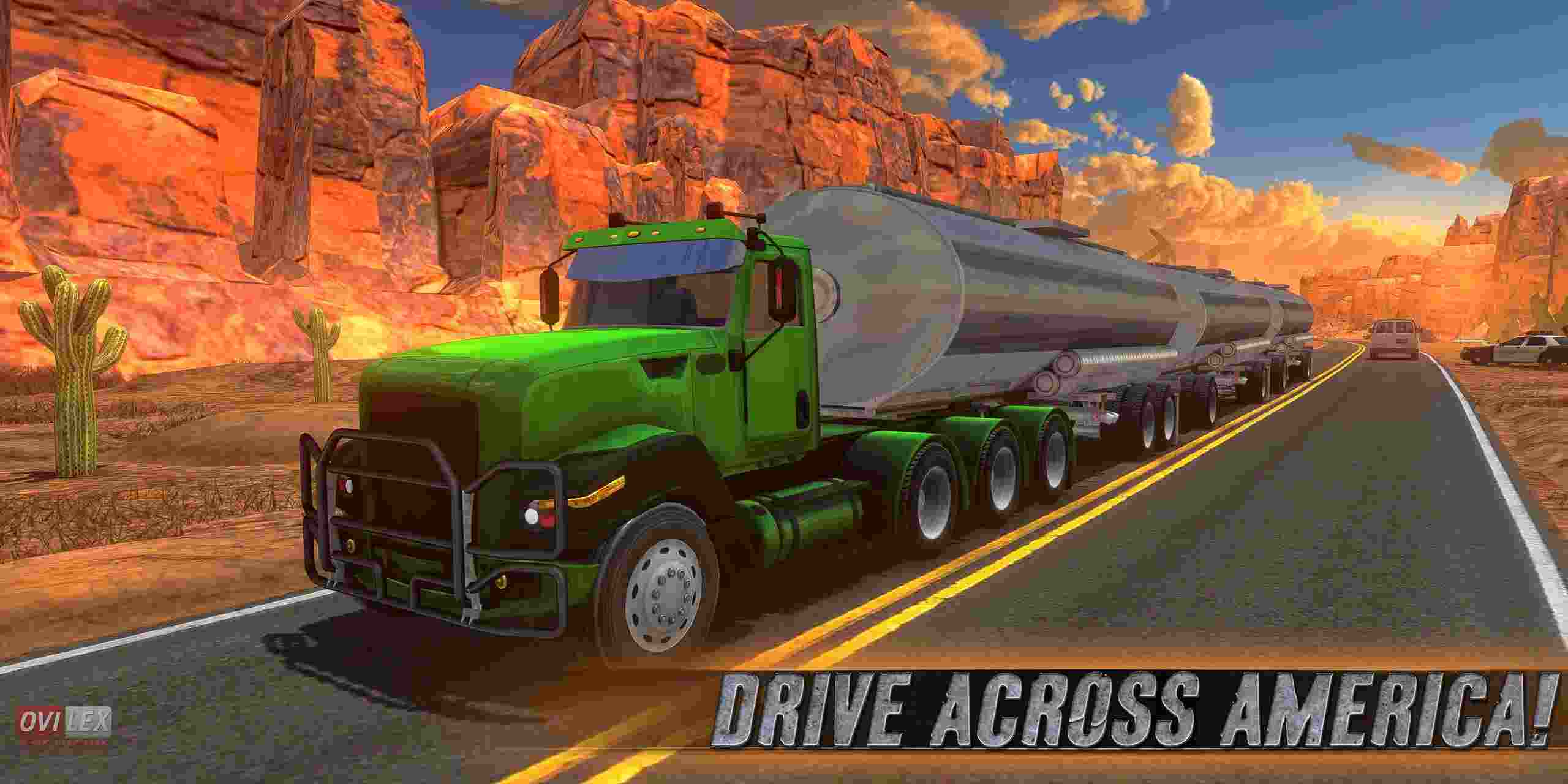 download game Truck Simulator USA mod apk