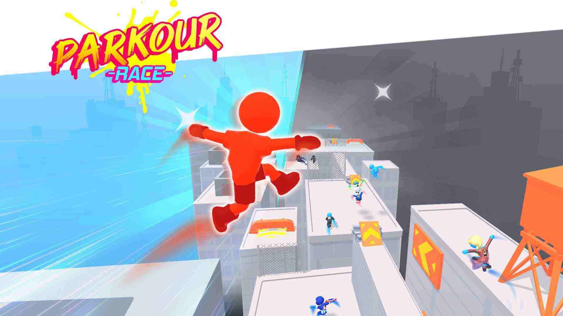 Parkour Race 1.11.1 MOD Menu VIP, Rất Nhiều Tiền, Đã Có Trang Phục APK