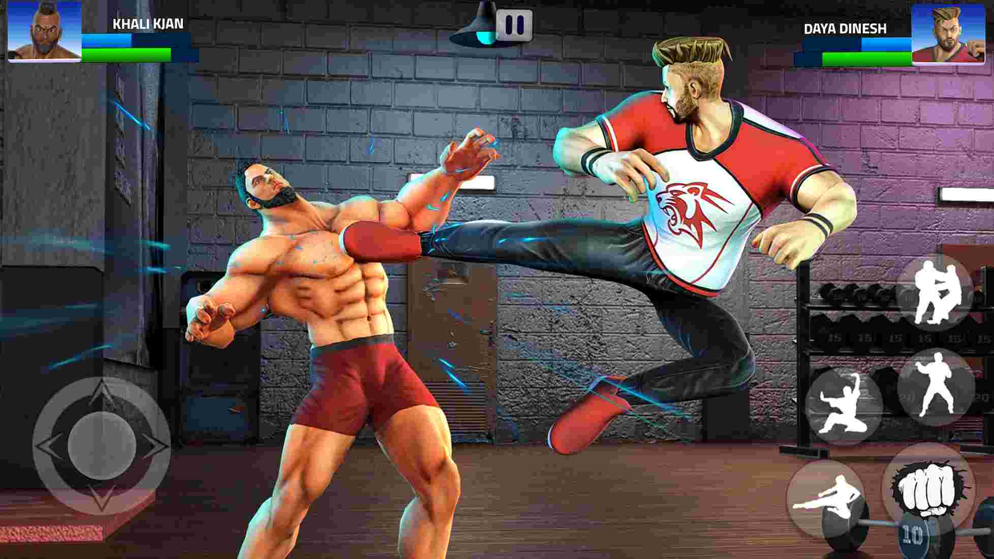 Bodybuilder GYM Fighting Game 