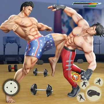 Bodybuilder GYM Fighting Game Hack 1.17.7 MOD Lots of Money, Remove Ads APK icon