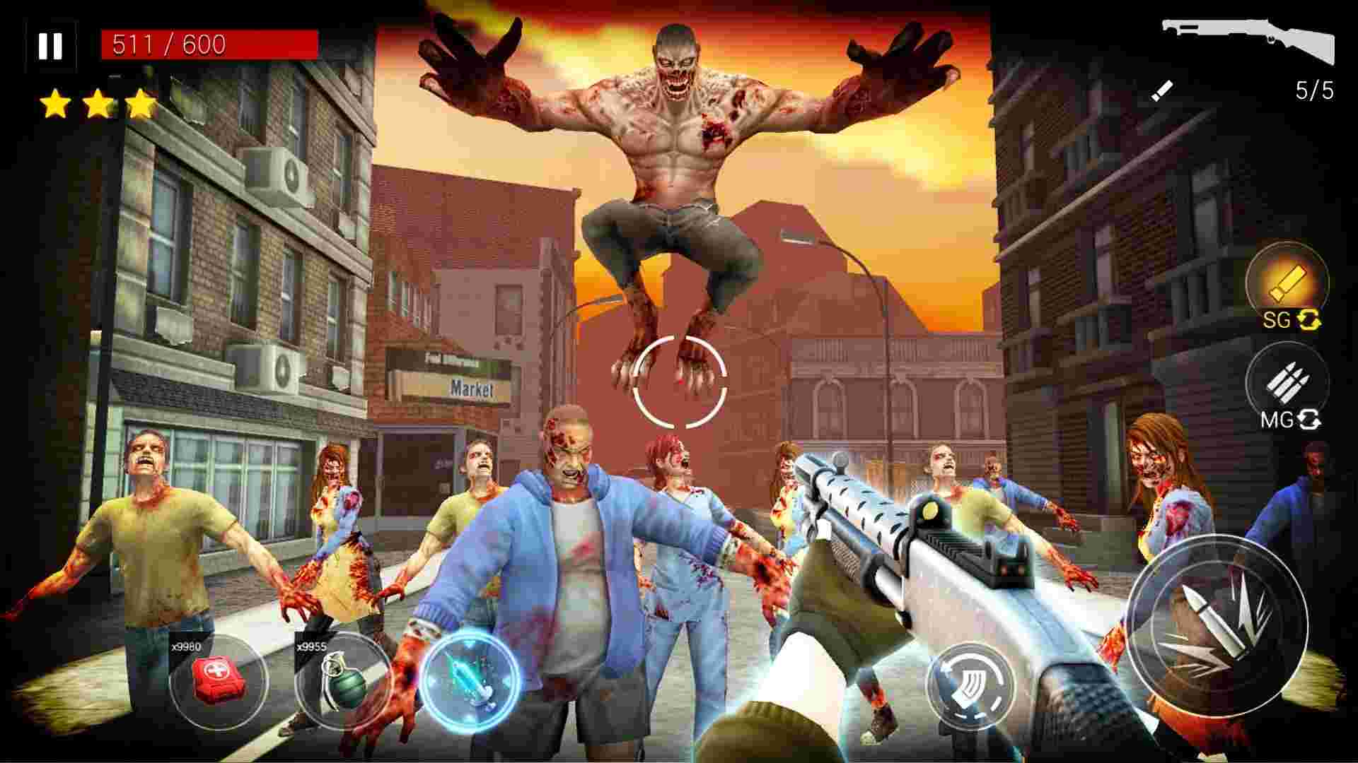 Game Zombie Virus 