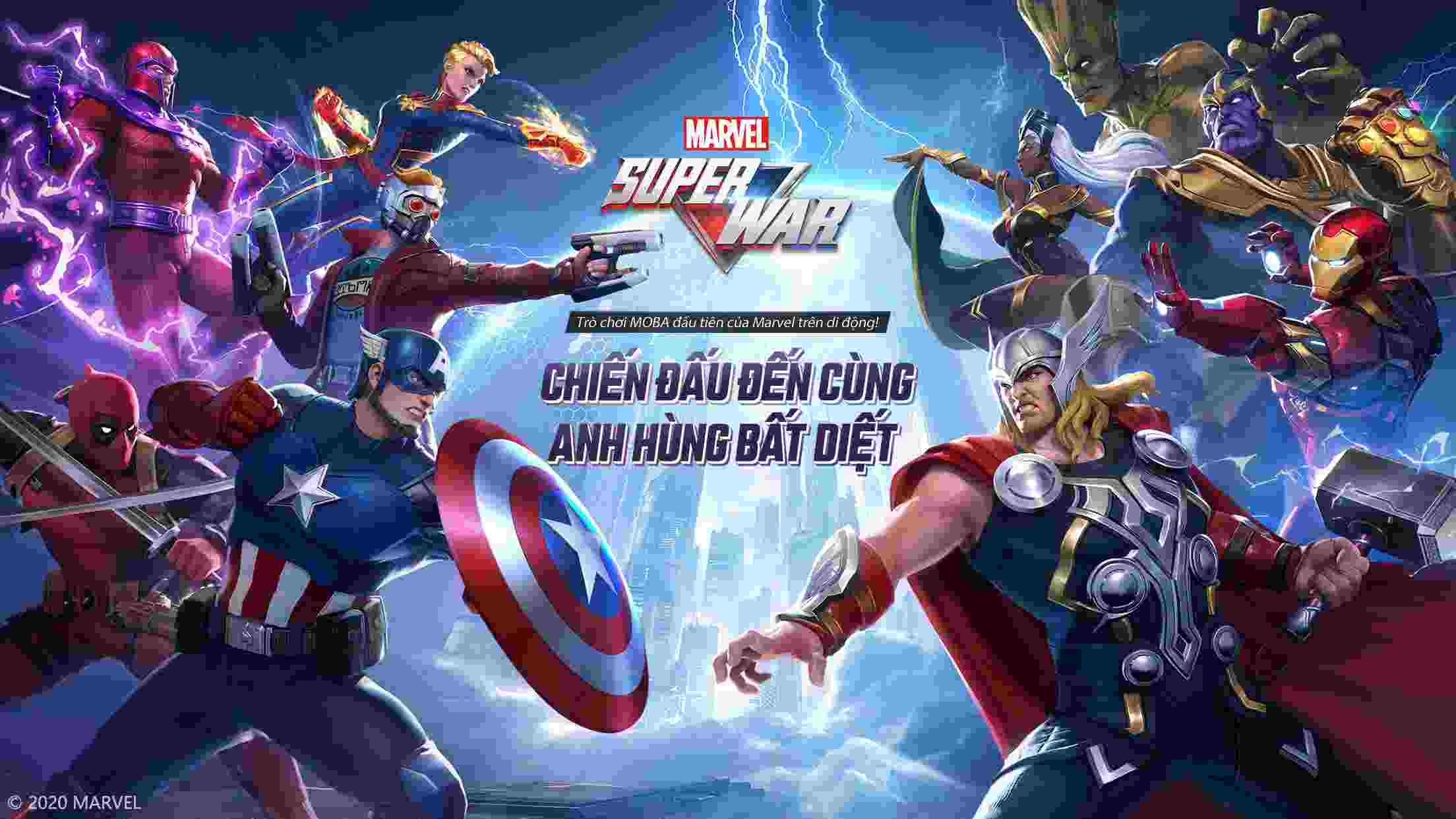 Tải MARVEL Super War 3.23.0 MOD Menu VIP, Rất Nhiều Tiền, Full Kim Cương, Skin APK