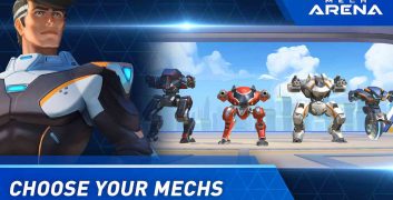 Tải Mech Arena 3.190.00 MOD Menu VIP, Tiền, Không Hồi Chiêu APK image