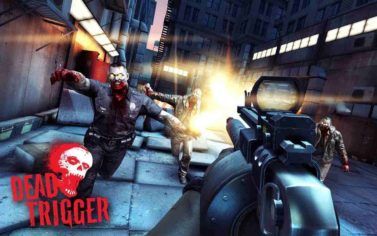 Dead Trigger 2.1.6 MOD VIP, Full Tiền, Vàng, Đạn, Mở khóa vũ khí APK