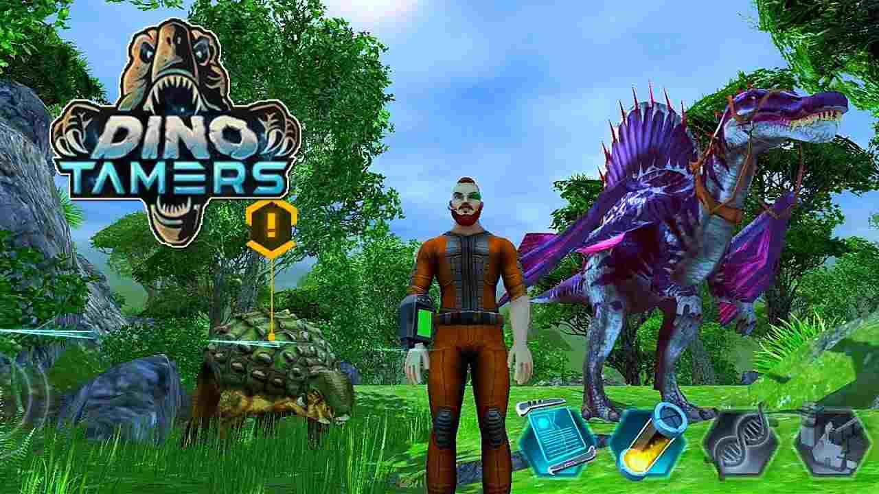 Dino Tamers 2.29 MOD Thủ công, nghiên cứu miễn phí APK