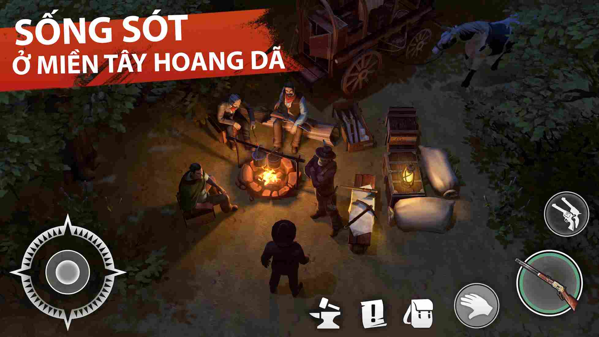 Westland Survival 8.0.1 MOD Menu VIP, Rất Nhiều Tiền, VIP, Thức Ăn, Chế Tạo, Không Chết, Onehit APK