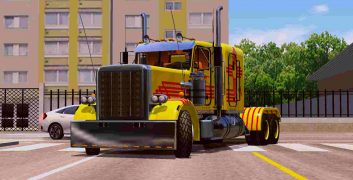 World Truck Driving Simulator 1,404 MOD Lots of Money, all trucks unlocked, max level APK image