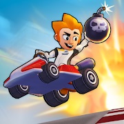 Boom Karts 1.45.0 MOD Menu VIP, Unlocked Cars, GAME Speed APK icon