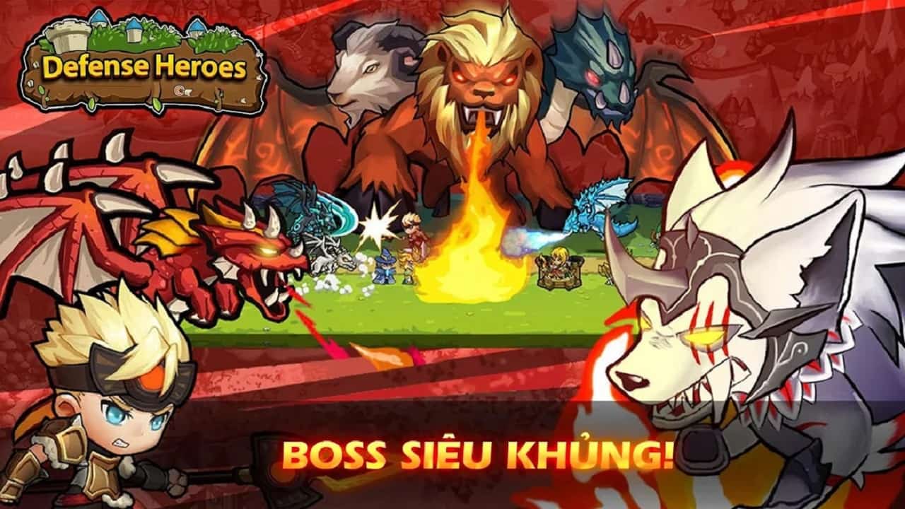 Defense Heroes 0.5.2 MOD VIP, Rất Nhiều Tiền APK