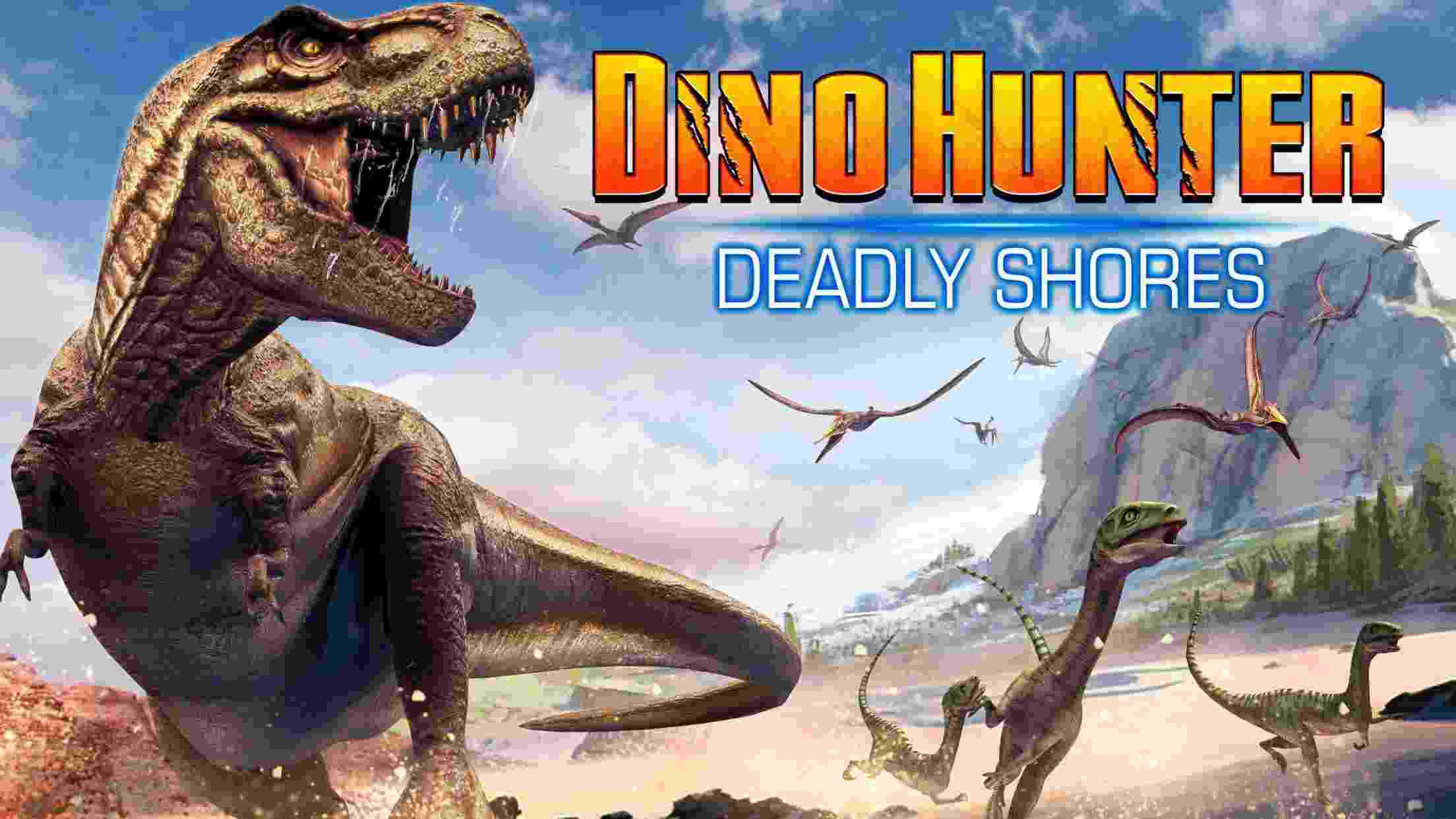 Cách Tải DINO HUNTER: DEADLY SHORES 3.5.9 MOD Rất Nhiều Tiền APK