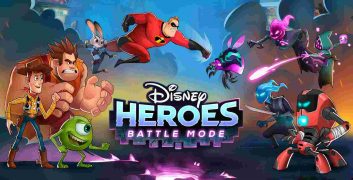 Disney Heroes: Battle Mode 6.4 MOD Menu VIP, Full Tiền, Kim Cương, Vô hạn skills, Đóng băng kẻ địch APK image