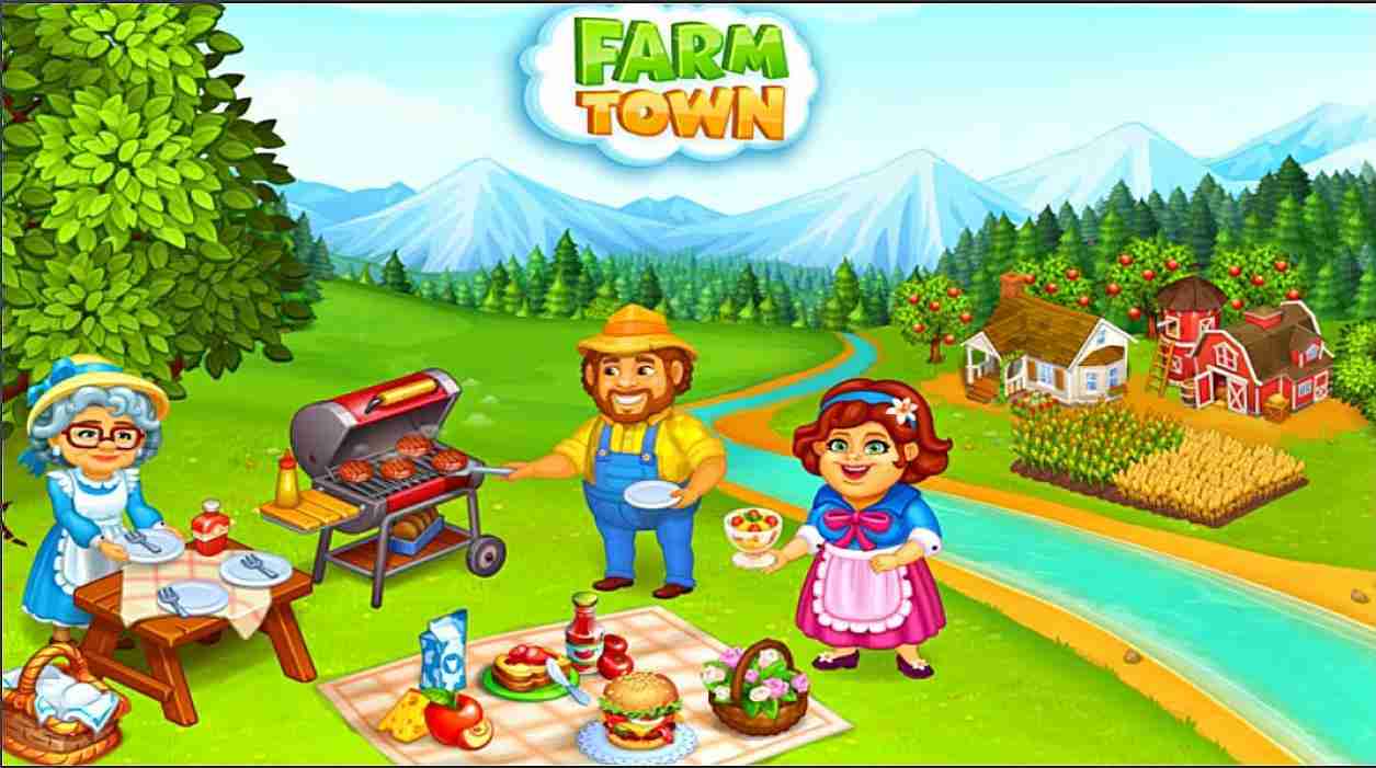 Farm Town: Happy farming Day 4.25 MOD Rất Nhiều Tiền APK