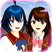 Tải SAKURA School Simulator 1.043.08 MOD Menu VIP, Nhiều Tiền, Mở khóa vật phẩm APK icon