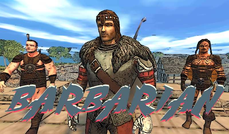 Hướng dẫn Tải BARBARIAN: OLD SCHOOL ACTION RPG 1.0.2 MOD VIP, Vào Test để thêm vật phẩm APK