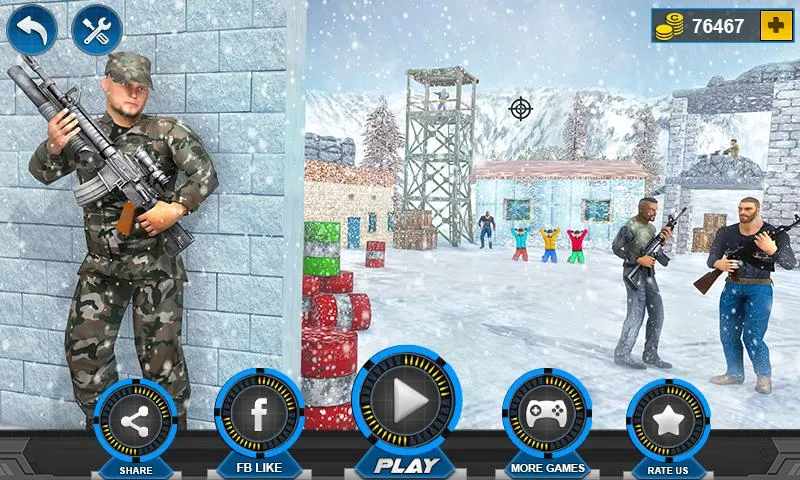 Combat Shooter 3.7 MOD Menu VIP, Không Chết, 1Hit, Nhiều Đạn APK