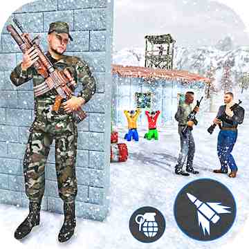 Combat Shooter 3.7 MOD Menu VIP, Không Chết, 1Hit, Nhiều Đạn APK icon