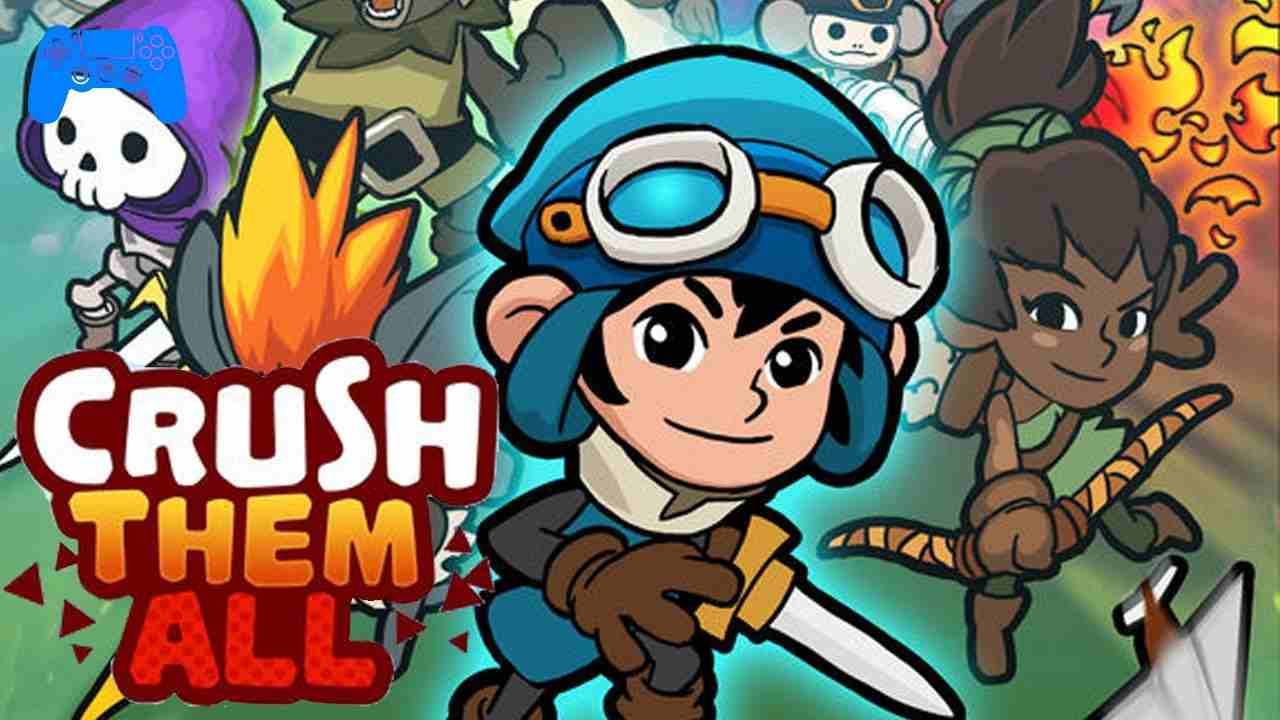 Crush Them All 2.0.631 MOD Menu VIP, Full Kim Cương, Nâng Cấp Free Anh Hùng, Công Việc APK